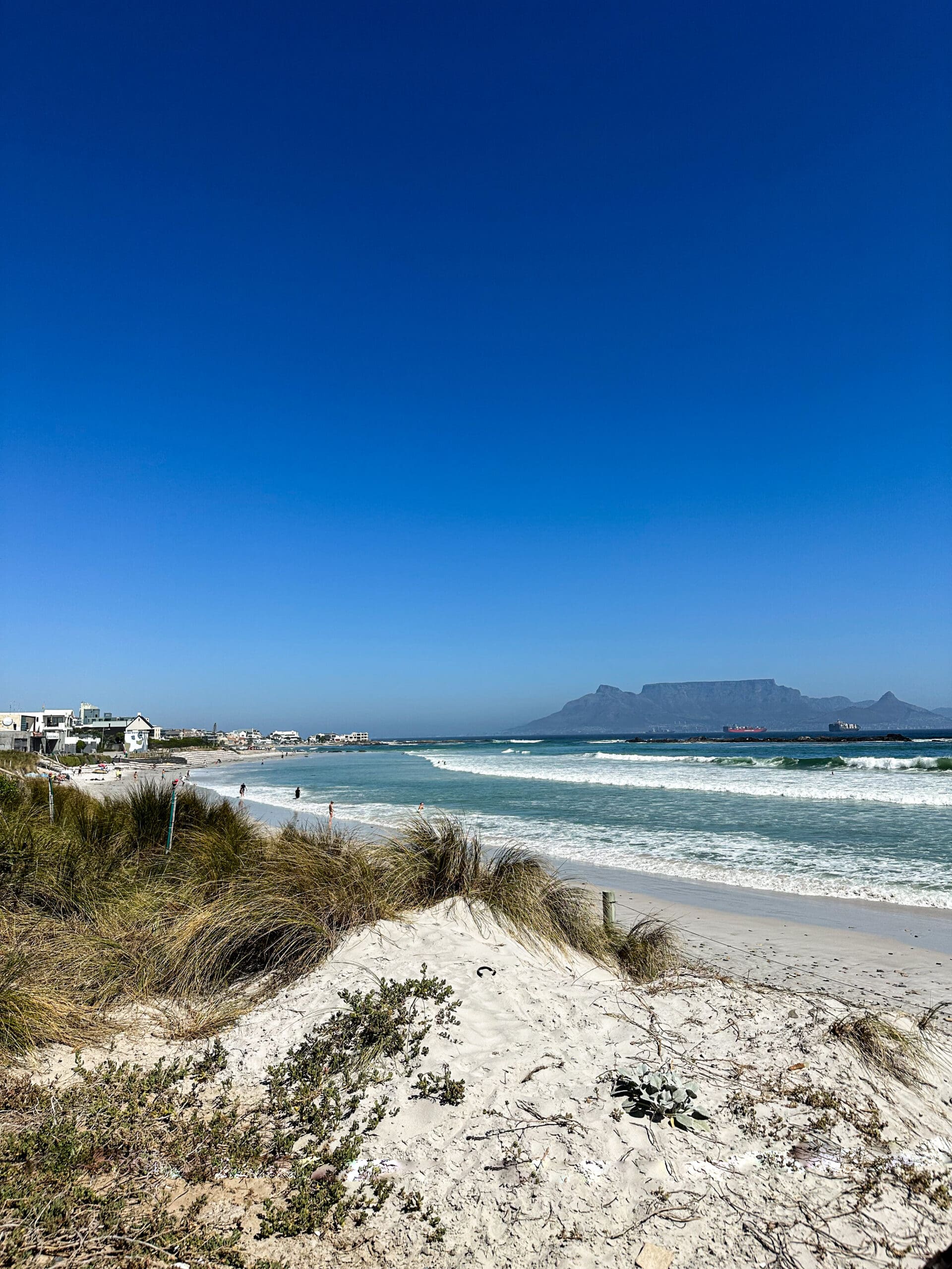 Table Mountain from Bloubergstrand