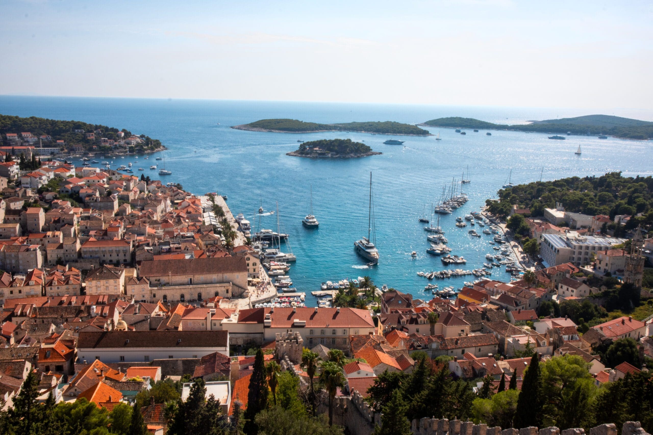 Views of Hvar from the Castle